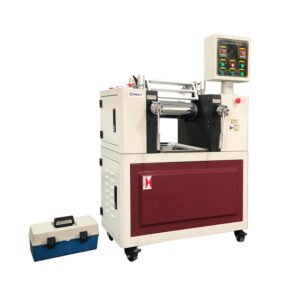 KR-110A Electric Heating Lab Two Roll Open Mixing Mill