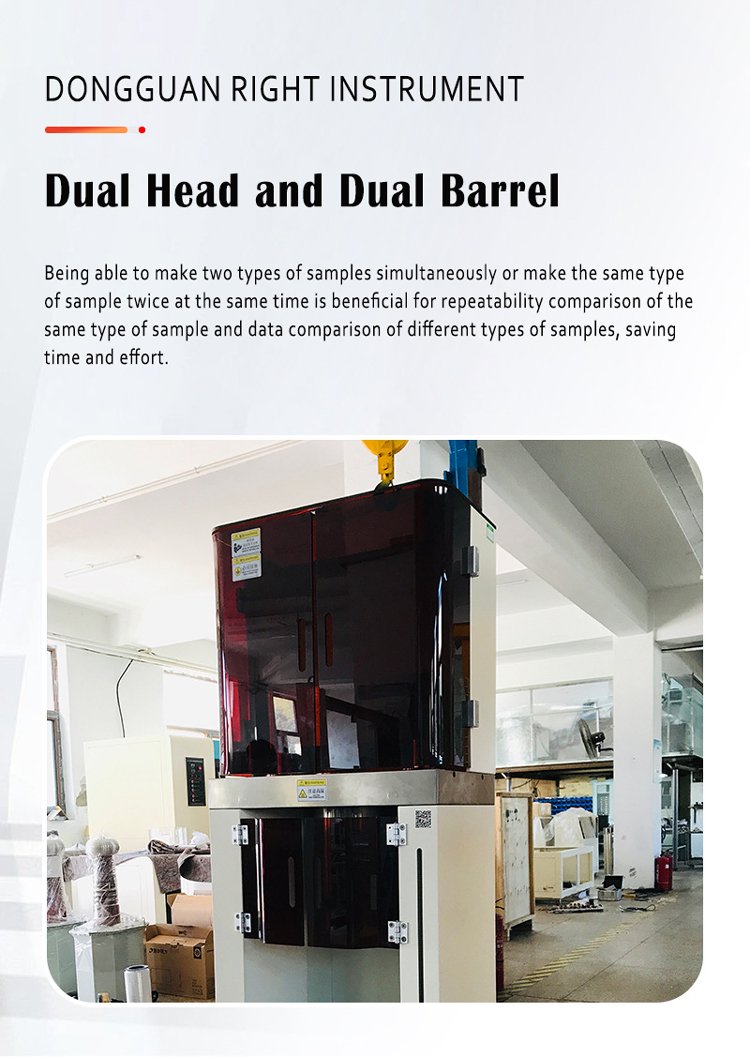 Double Cylinder Capillary Rheometer Machine